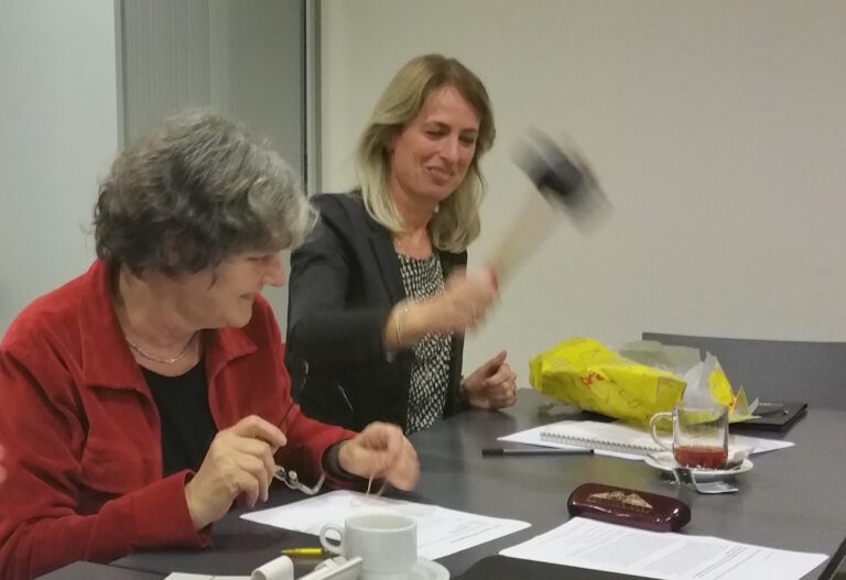 Ledenvergadering kiest voorzitter: Desirée Willems