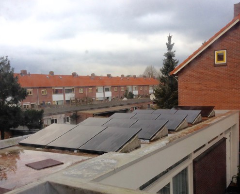 steeds meer zonnepanelen