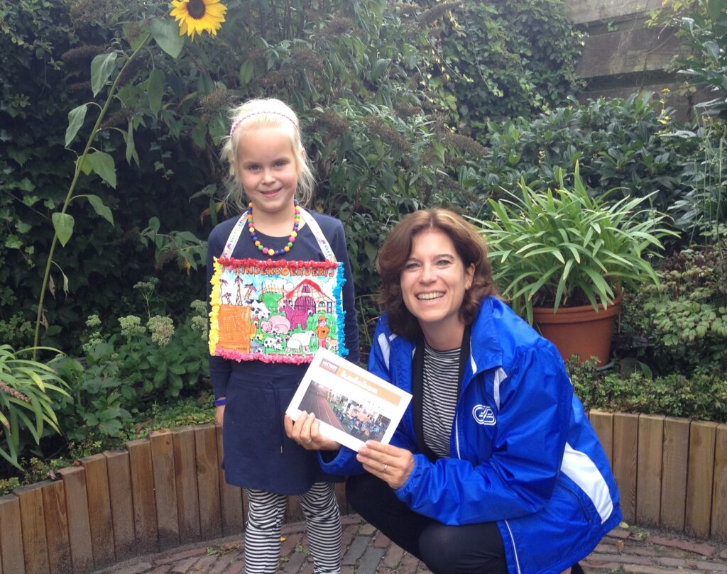 Eva Nouws (6 jaar) wint GB-kleurwedstrijd