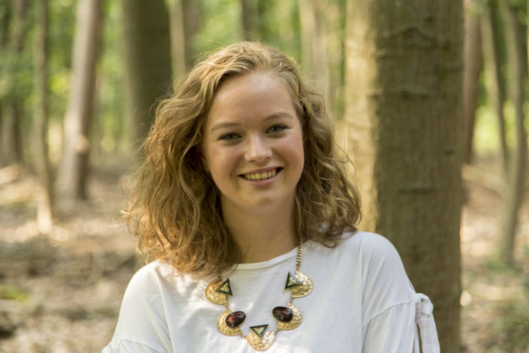 Kyra Romme is al vanaf haar twaalfde politiek actief