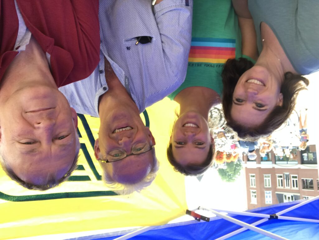 Laatste praat op straat voor de zomervakantie.