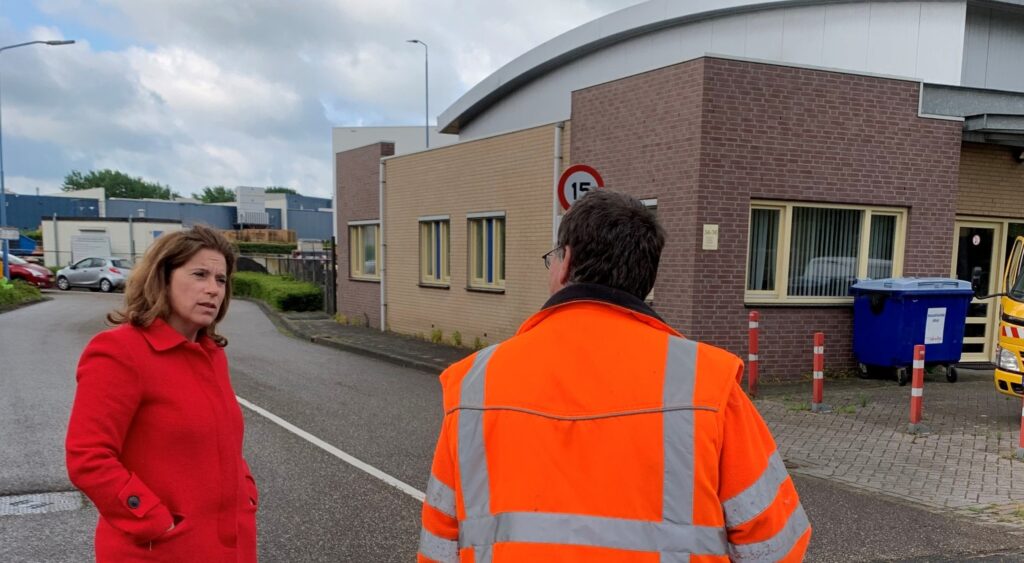 Milieustraat op afspraak weer open